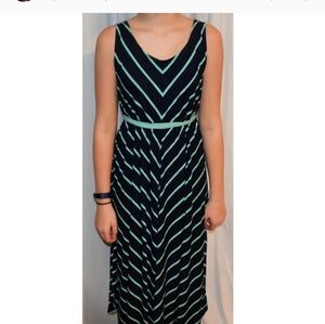 Liz Lange - Maternity Chevron Stripe Maxi (S)